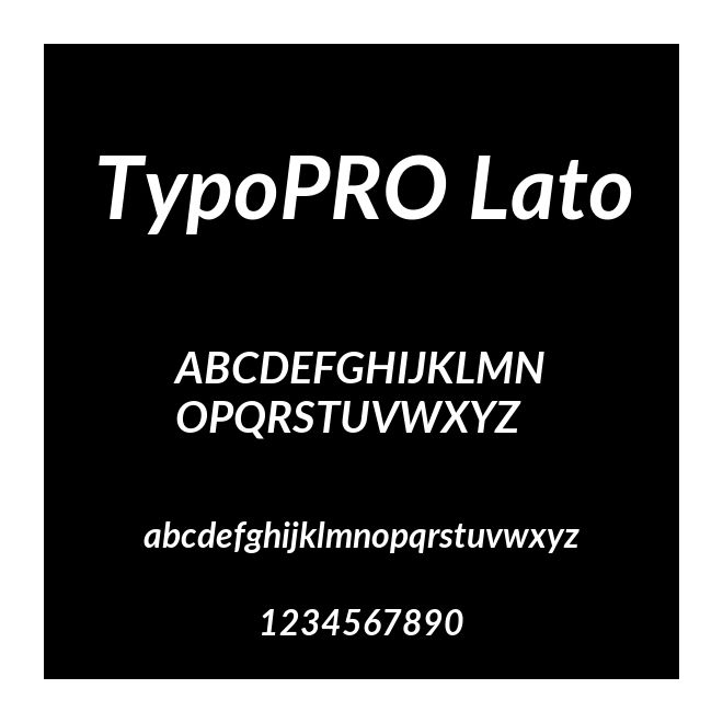 TypoPRO Lato