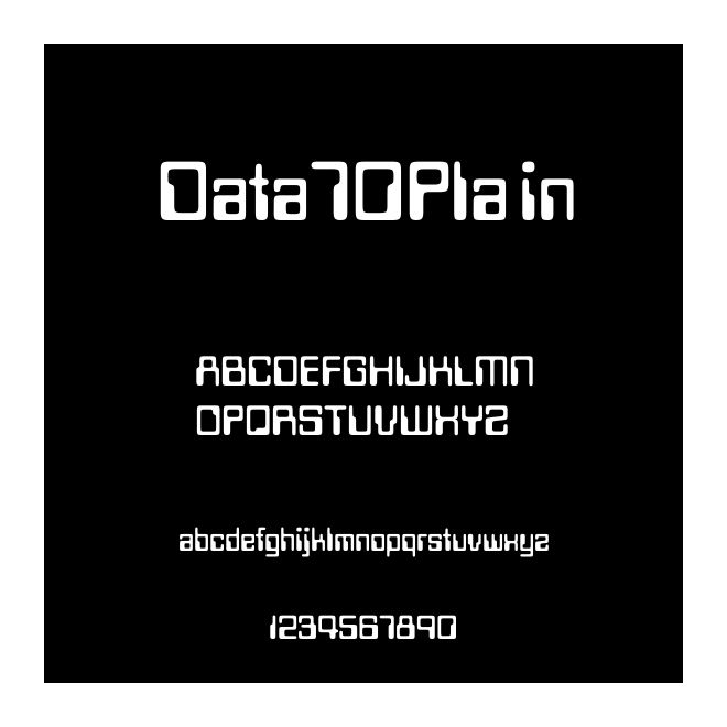 Data70Plain