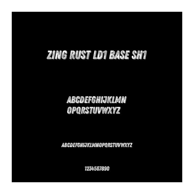 Zing Rust LD1 Base Sh1