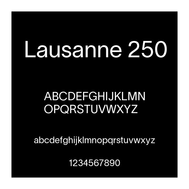 Lausanne 250