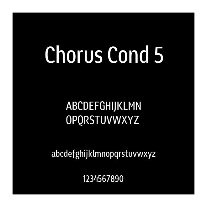 Chorus Cond 5