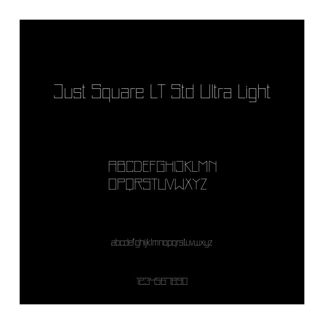 Just Square LT Std Ultra Light