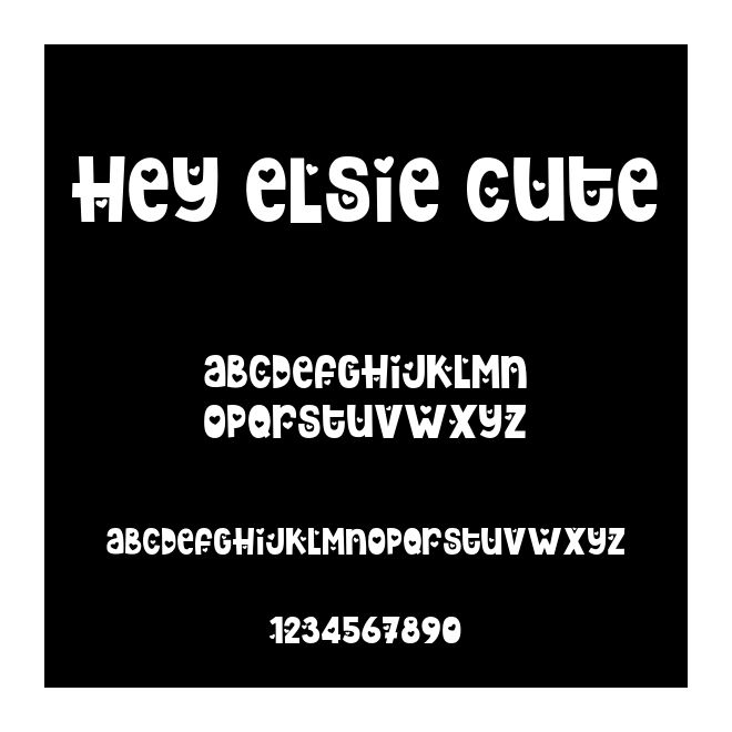 Hey Elsie Cute