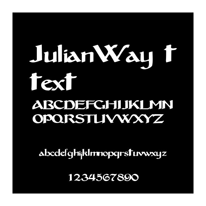 JulianWay ttext