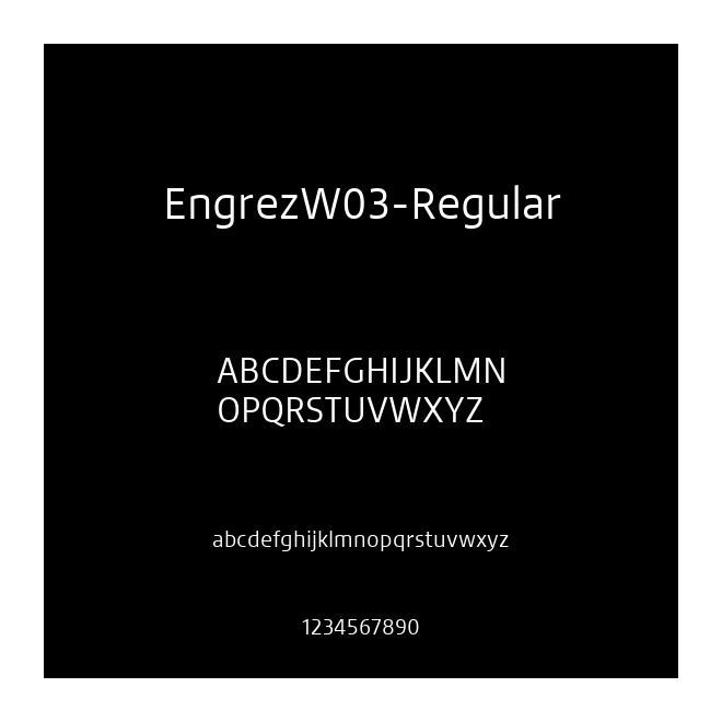 EngrezW03-Regular