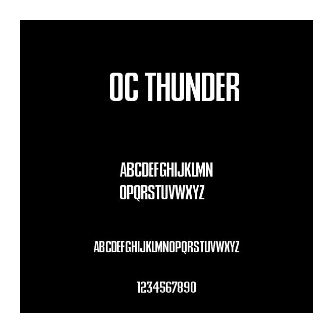 雷霆 OC Thunder