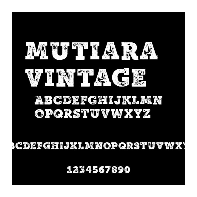 Mutiara Vintage