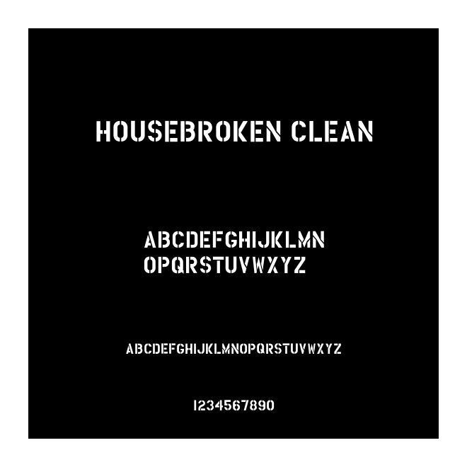 HouseBroken Clean