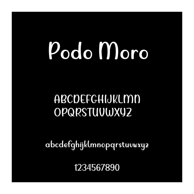 Podo Moro