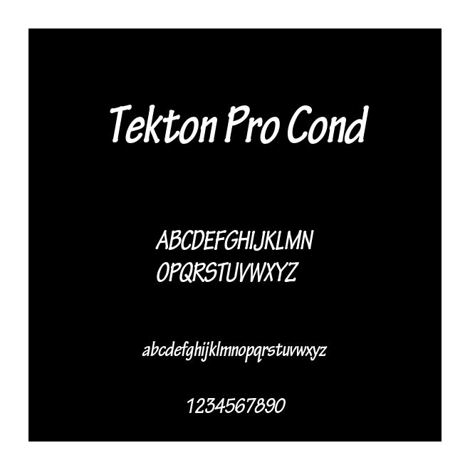 Tekton Pro Cond