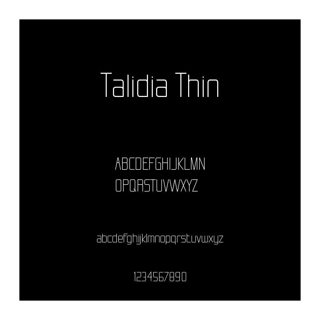 Talidia Thin