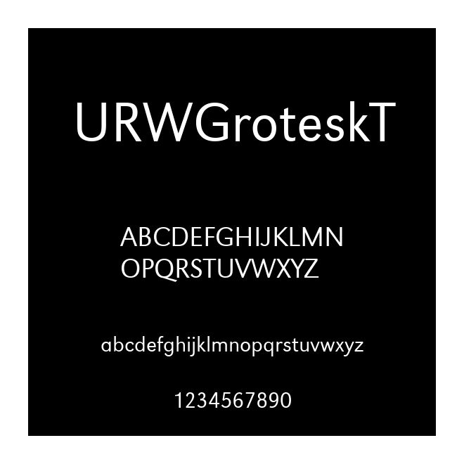 URWGroteskT