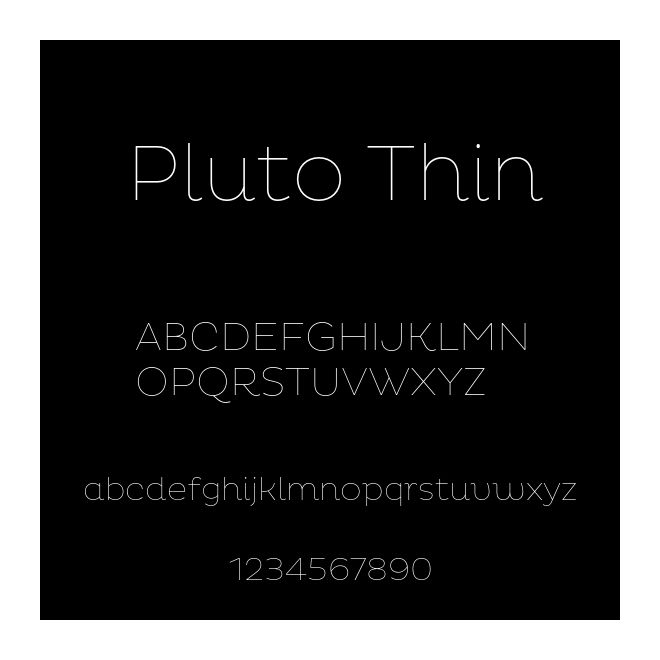 Pluto Thin