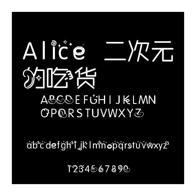 Alice   二次元的吃貨
