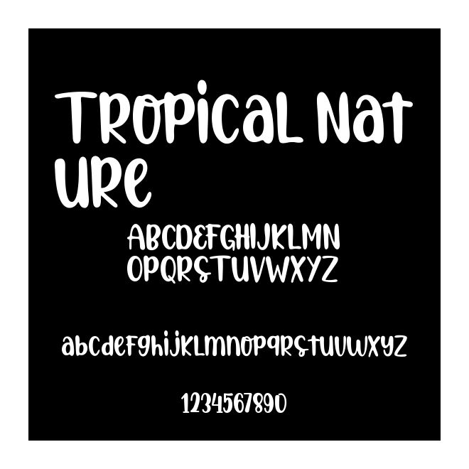 Tropical Nature
