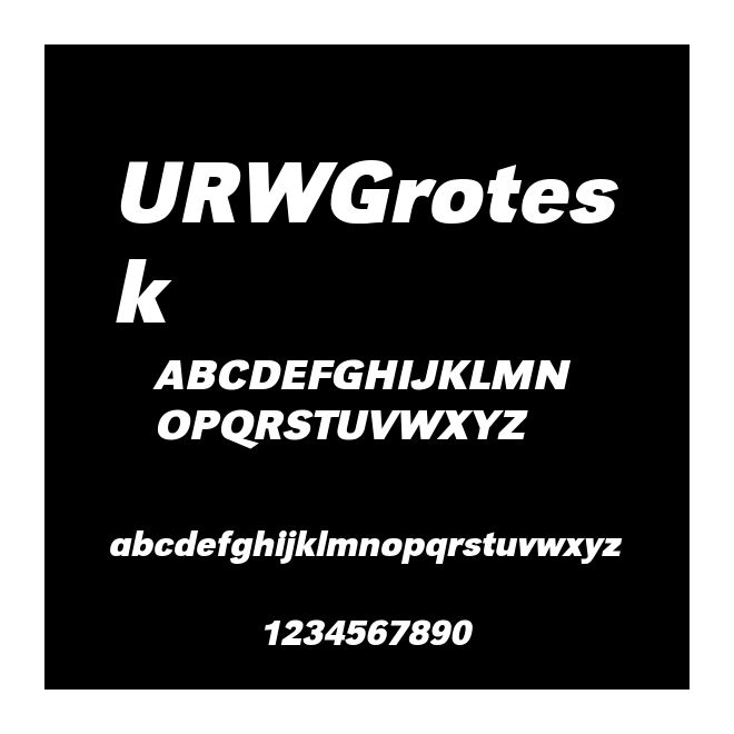 URWGrotesk