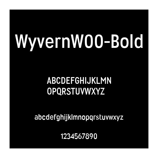 WyvernW00-Bold