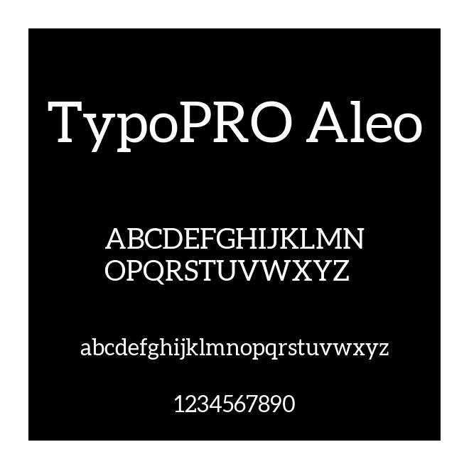 TypoPRO Aleo