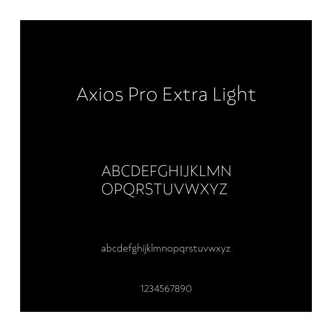 Axios Pro Extra Light