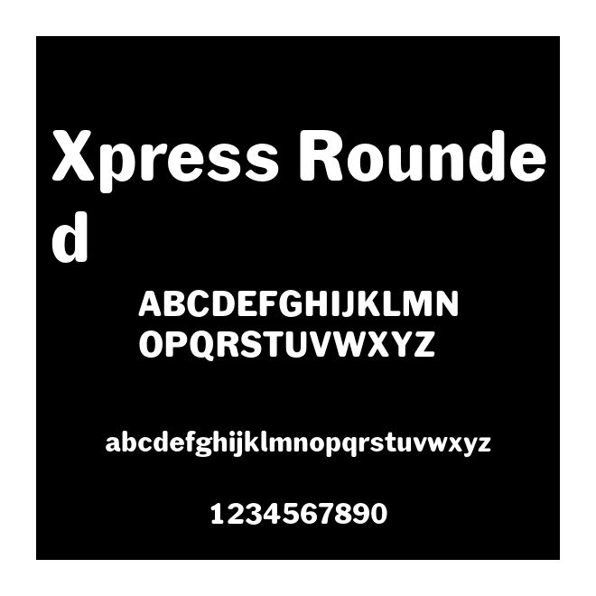 Xpress Rounded