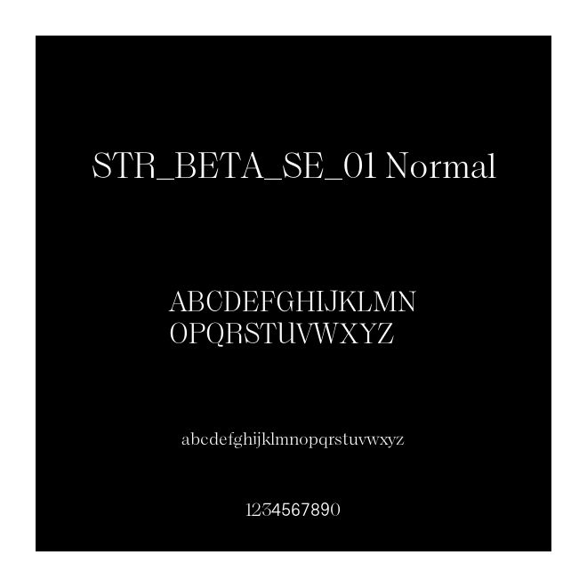 STR_BETA_SE_01 Normal