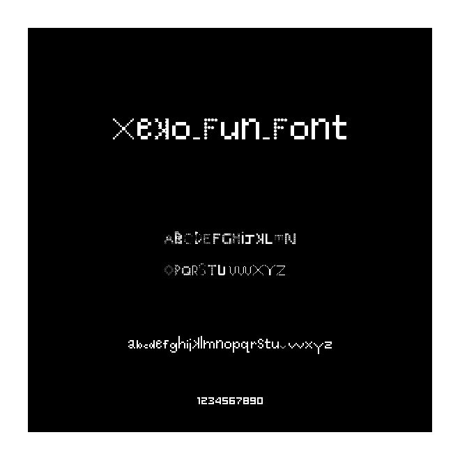 XeKo_Fun_Font