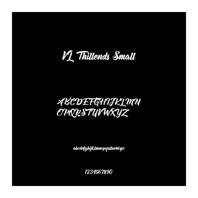 VL Thillends Small