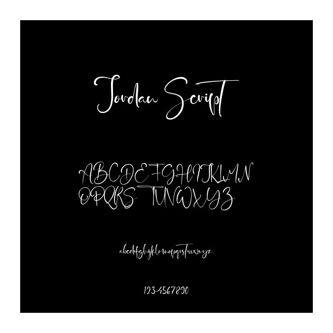 Jordan Script