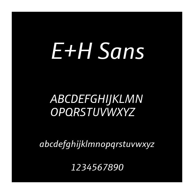 E+H Sans