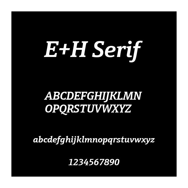 E+H Serif