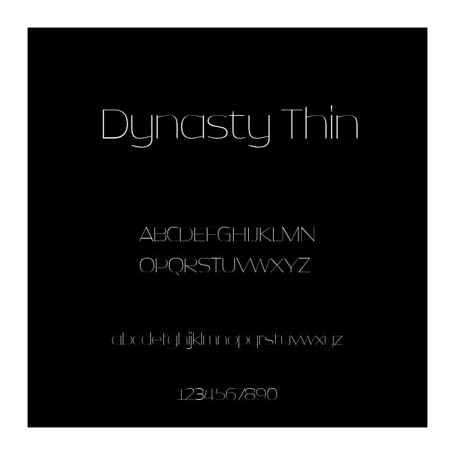 Dynasty Thin