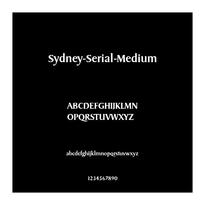 Sydney-Serial-Medium