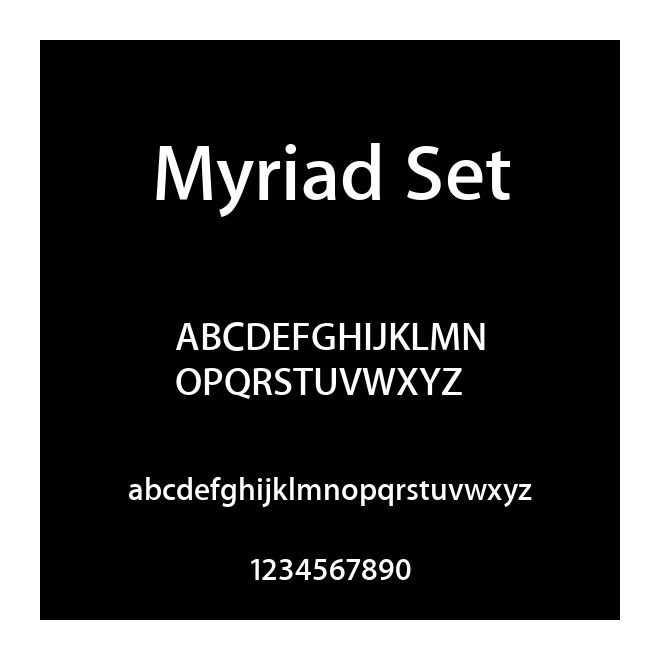 Myriad Set