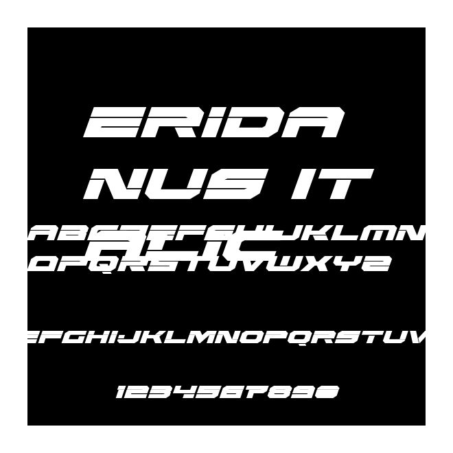Eridanus Italic