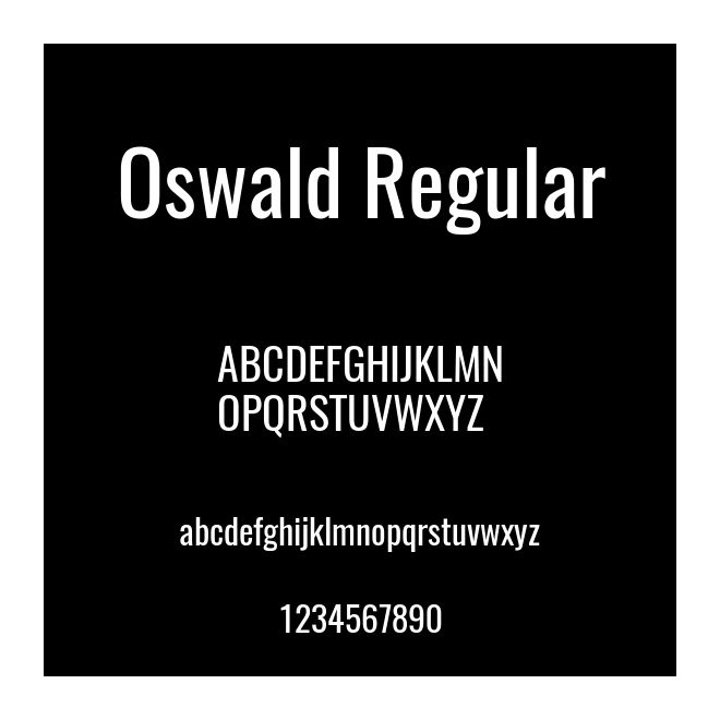 Oswald Regular