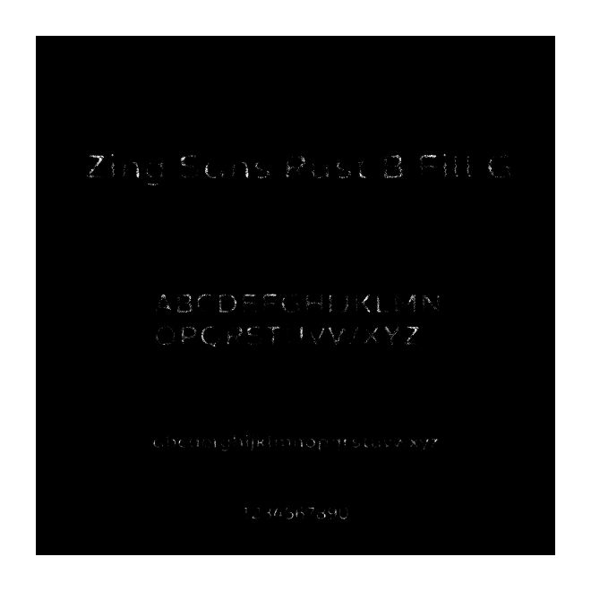 Zing Sans Rust B Fill G