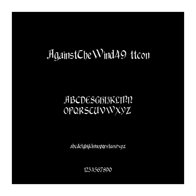 AgainstTheWind49 ttcon