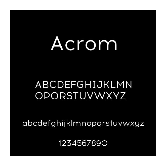 Acrom
