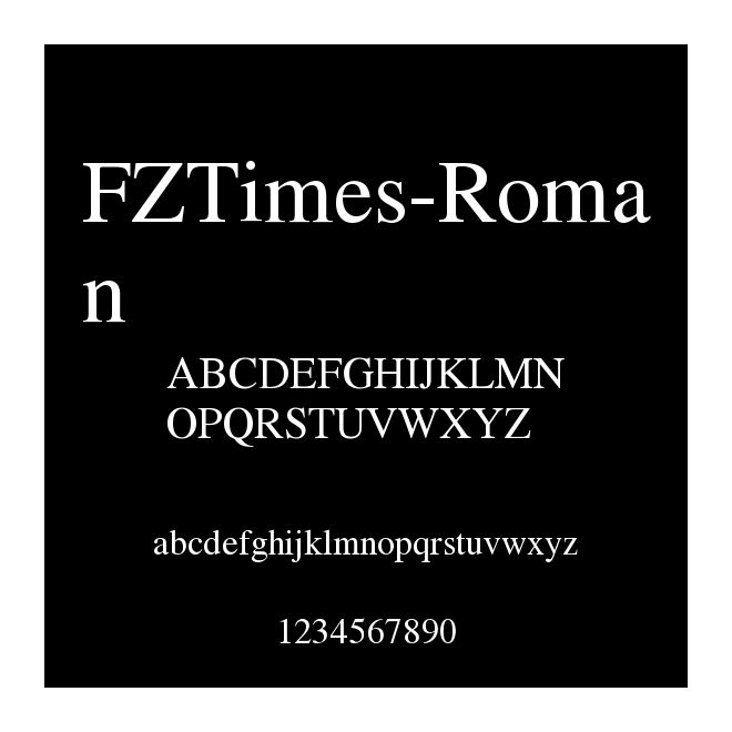 FZTimes-Roman