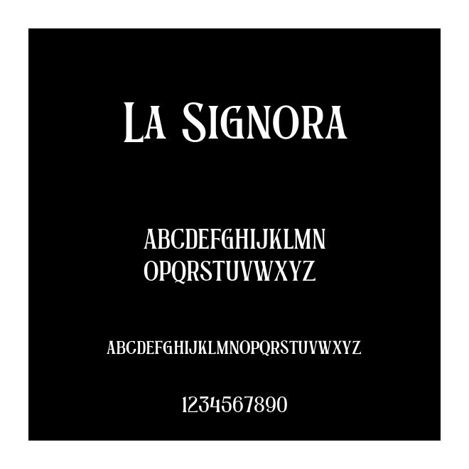 La Signora