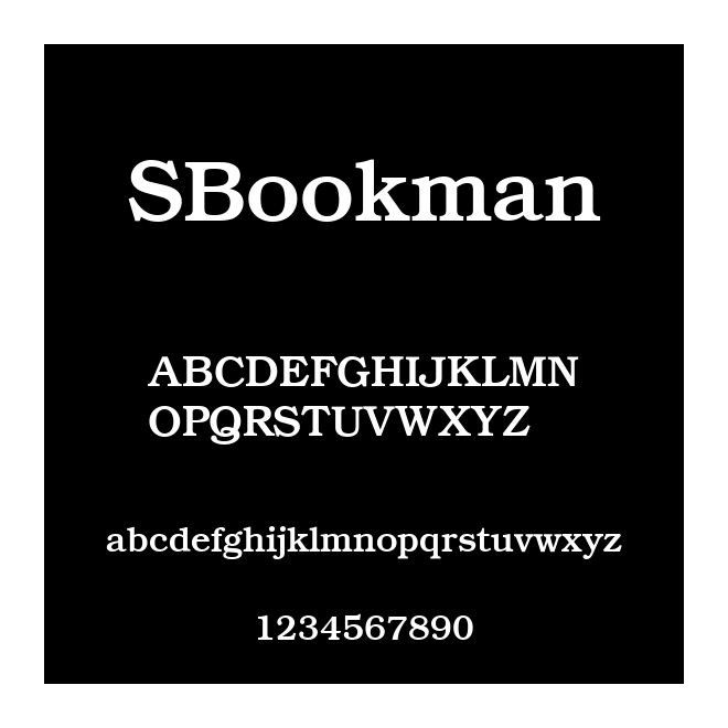 SBookman