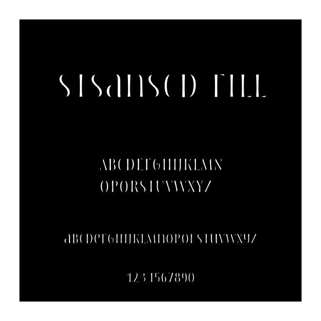 STSansCd Fill