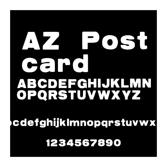 AZ Postcard