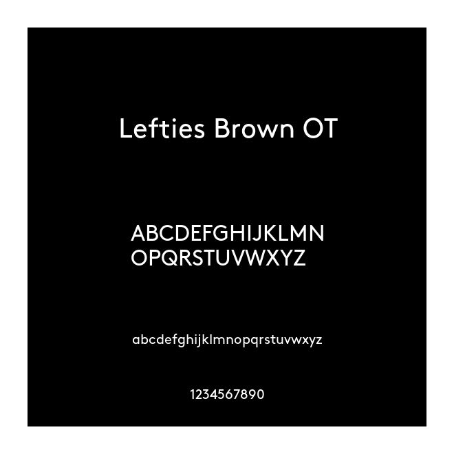 Lefties Brown OT