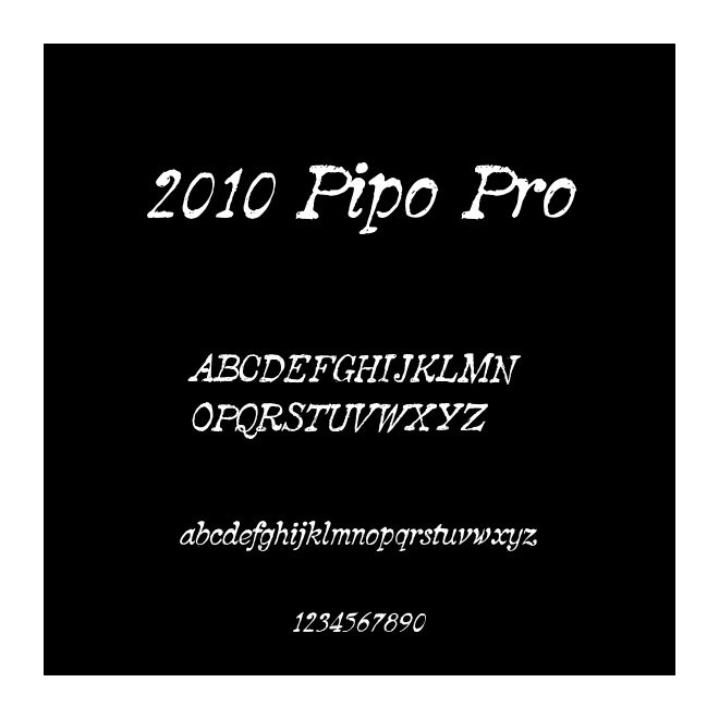 2010 Pipo Pro