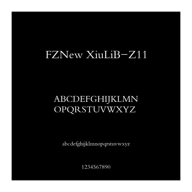 FZNew XiuLiB-Z11