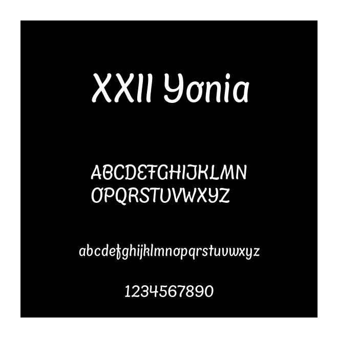 XXII Yonia