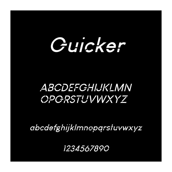 Quicker