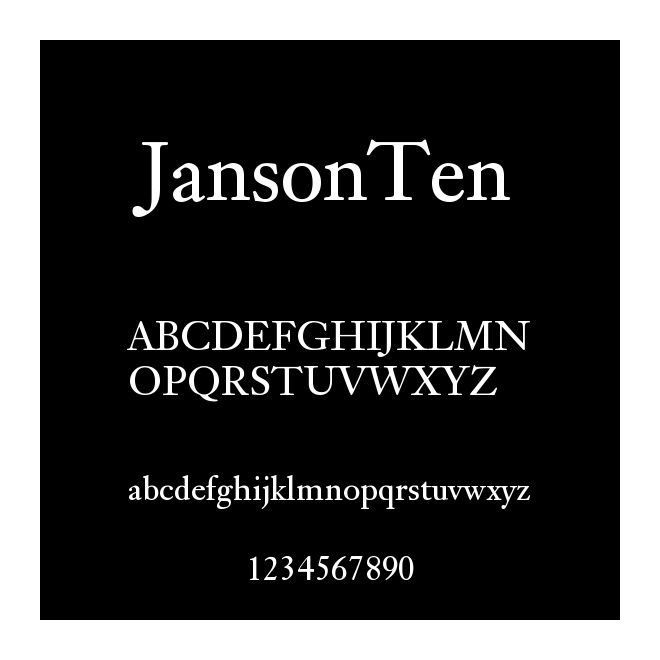 JansonTen
