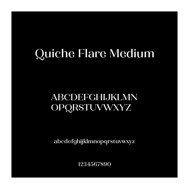 Quiche Flare Medium